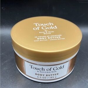 TOUCH OF GOLD Body Butter Cream Lotion Bath and Body Works 6.5 oz